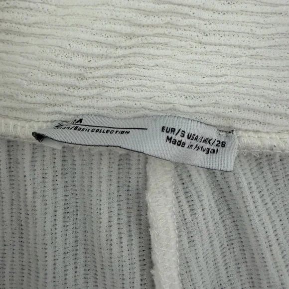 Zara Ribbed Flowy Pants - Picture 4 of 5